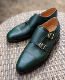 John Lobb - William - Green Buffalo - UK8.5 - E fitting - Ascot Shoes