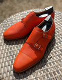 John Lobb - William - 10.5 E fitting - Orange Calf - Ascot Shoes
