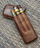 Bespoke Cigar Case - Scotch Iguana - Ascot Shoes