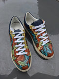 Ascot Sneakers - Rainbow Python - EU 43/ UK 9/ US 10 - Ascot Shoes