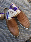 Ascot Cannes - Tan Crocodile - Ascot Shoes