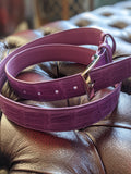 Bespoke Belt - Purple Nile Crocodile - Ascot Shoes