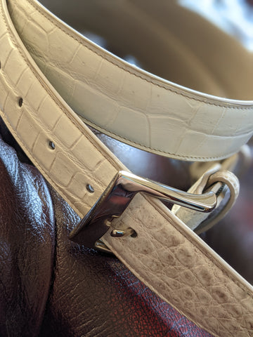 Bespoke Belt - Himalayan Crocodile