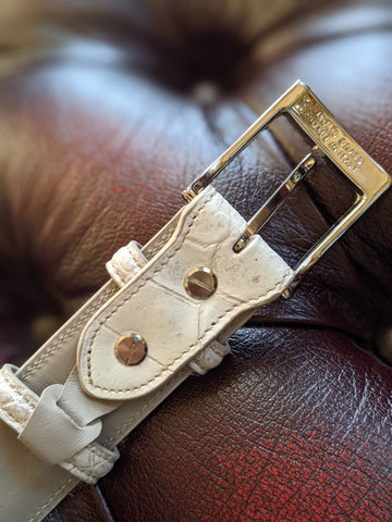 Bespoke Belt - Himalayan Crocodile