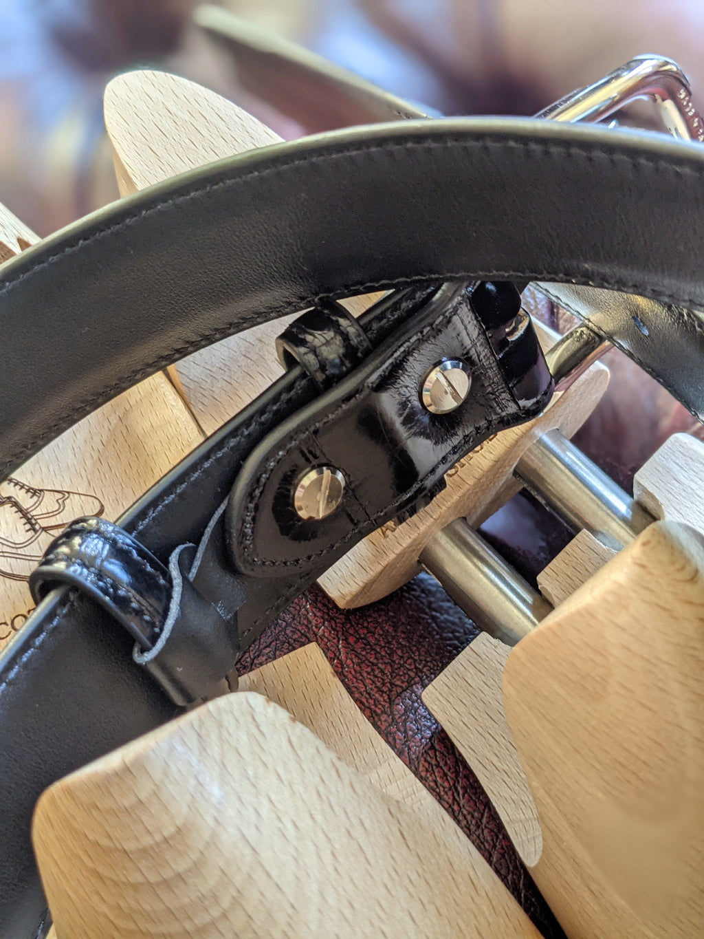 Bespoke Belt - Black Crocodile - Ascot Shoes