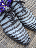 Ascot Wholecut - Zebra Patina Finished - Ascot Shoes