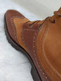 Ascot Garda - Cognac Suede & Brown Grain - Ascot Shoes
