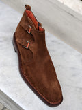 Ascot Bari - Brown Suede - Ascot Shoes