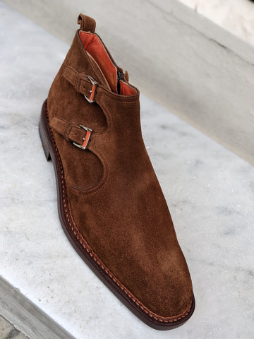 Ascot Bari - Brown Suede