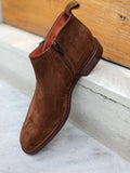 Ascot Bari - Brown Suede - Ascot Shoes