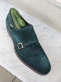 Ascot Romeo - Green Suede - Ascot Shoes