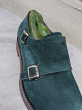 Ascot Romeo - Green Suede - Ascot Shoes