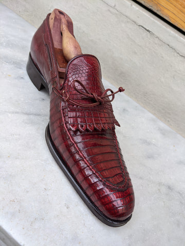 Ascot Bologna - Burgundy Lizard