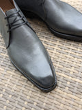 Ascot Khan Boots - Grey Grain - Ascot Shoes