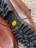 Ascot Khan Boots - Cognac Grain - Ascot Shoes