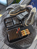 Custom travel cigar humidors - Ascot Shoes