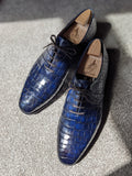 Ascot Wholecut - Electric Blue - Ascot Shoes