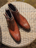 Ascot Palermo - Cognac Python - Ascot Shoes