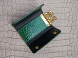 Bespoke Key Holder - Green Crocodile - Ascot Shoes