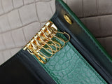 Bespoke Key Holder - Green Crocodile - Ascot Shoes