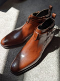 Ascot Prato - Cognac Calf - Ascot Shoes