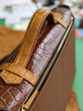 Bespoke Messenger Crocodile Bag - Ascot Shoes