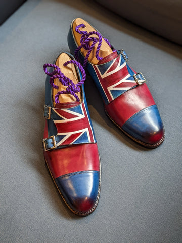 Ascot Brexit Double Monks - Special Patina