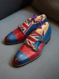 Ascot Brexit Double Monks - Special Patina - Ascot Shoes