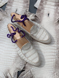 Belgian Loafer - Himalayan Alligator - Ascot Shoes