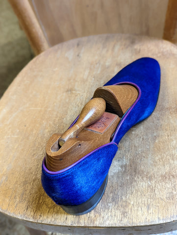 Ascot Turin - Velvet Blue Suede