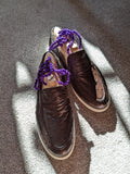 Ascot Cannes - Brown Ostrich - Ascot Shoes