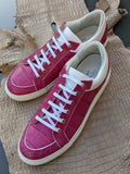 Ascot Sneakers - Pink Crocodile - Ascot Shoes