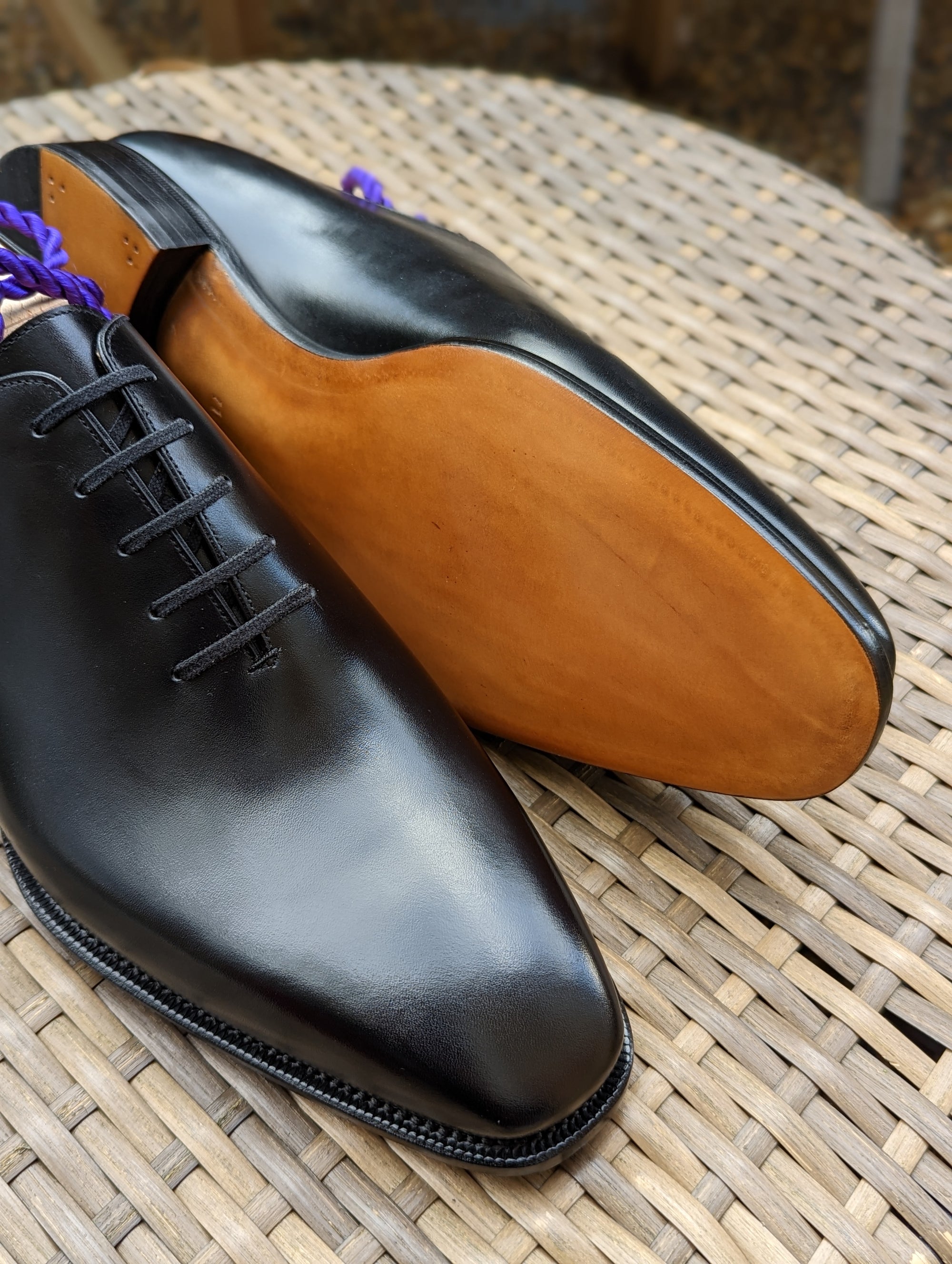 Ascot Wholecut - Black Calf - Ascot Shoes