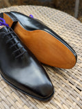 Ascot Wholecut - Black Calf - Ascot Shoes