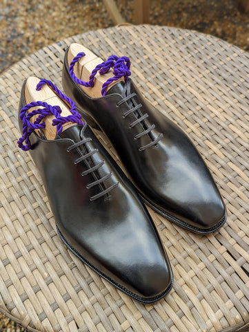 Ascot Wholecut - Black Calf