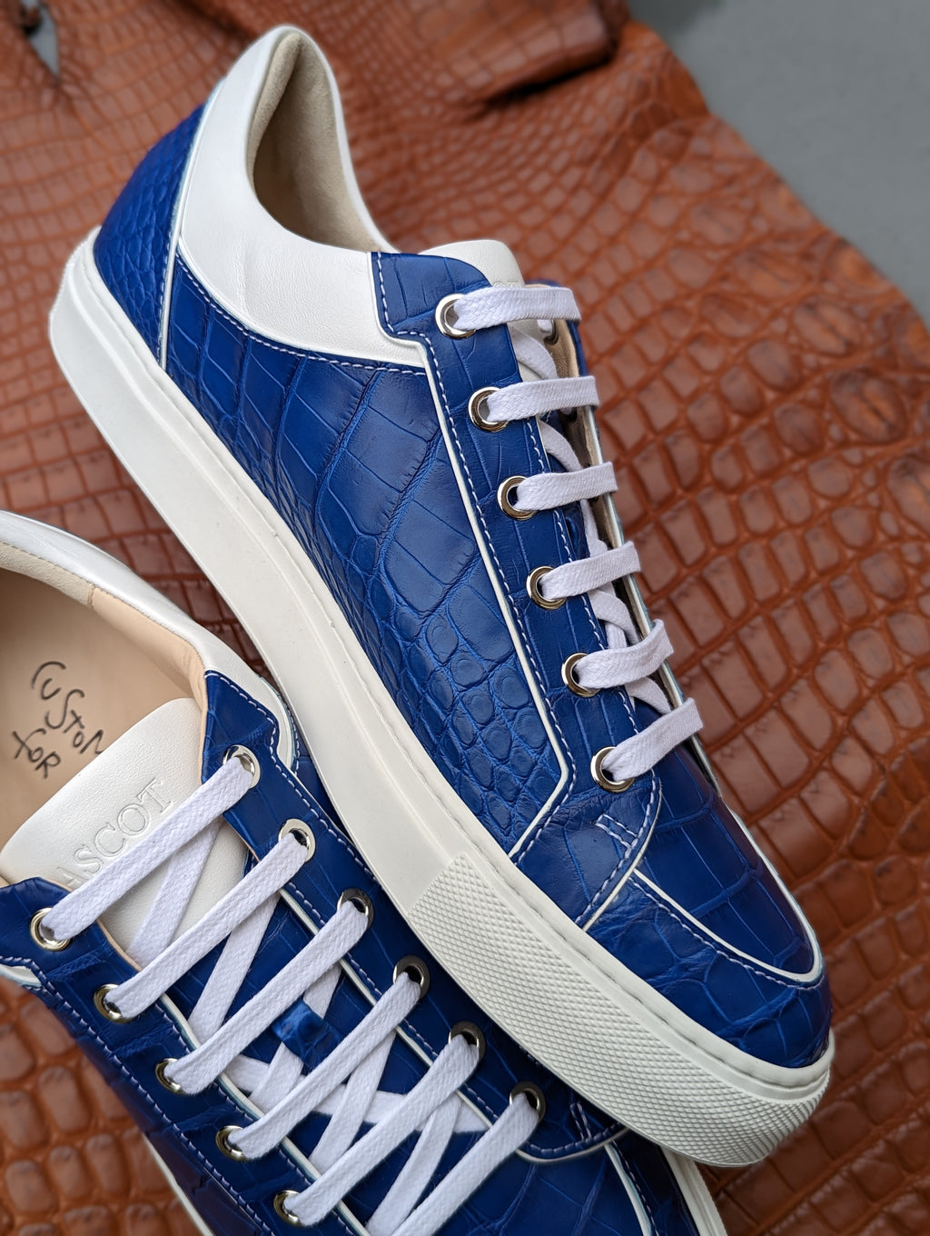 Ascot Sneakers - King Blue - Ascot Shoes
