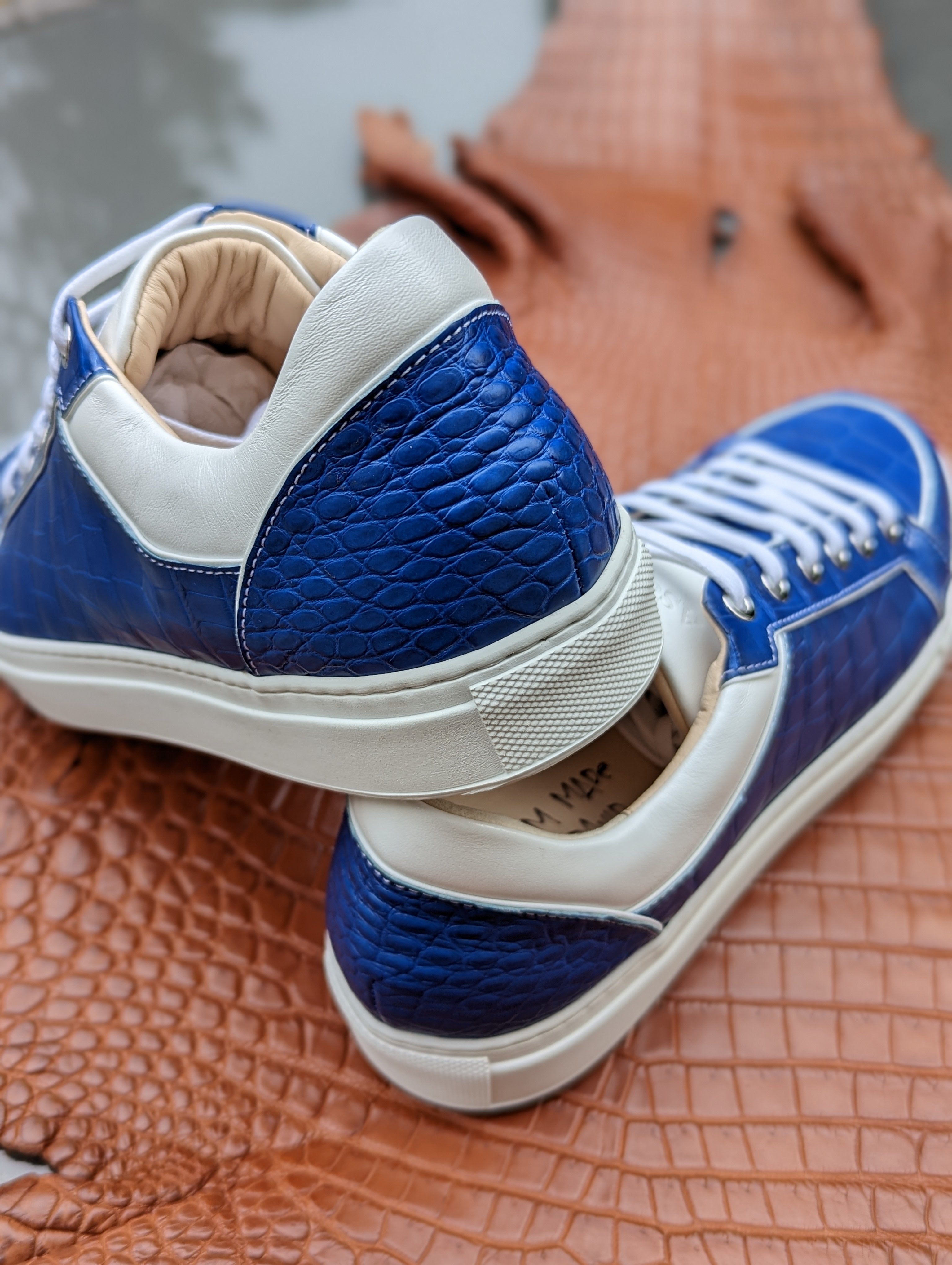 Ascot Sneakers - King Blue - Ascot Shoes