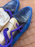 Ascot Forli - Blue Combination. - Ascot Shoes