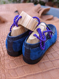 Ascot Forli - Blue Combination. - Ascot Shoes