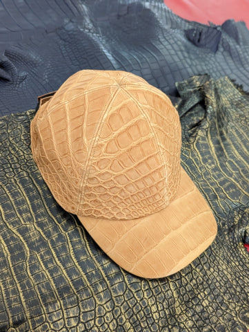 Bespoke Crocodile Cap