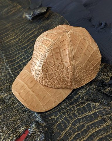 Bespoke Crocodile Cap