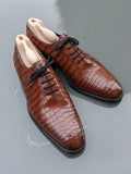 Ascot Pisa - Cognac Crocodile - Ascot Shoes