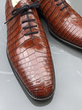 Ascot Pisa - Cognac Crocodile - Ascot Shoes