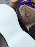 Ascot Cannes - Black Ostrich - Ascot Shoes