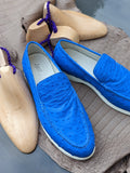 Ascot Cannes - Light Blue Ostrich - Ascot Shoes