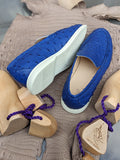 Ascot Cannes - Blue Ostrich - Ascot Shoes