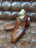 Saint Crispin - Cognac calf, UK 9.5 - Ascot Shoes