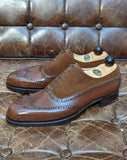 Vass-Ascot Budapest - Cognac Combination, UK 9.5, F last - Ascot Shoes