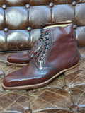 Vass Boots - Cognac calf, UK 10, K last - Ascot Shoes