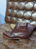 Vass Boots - Cognac calf, UK 10, K last - Ascot Shoes